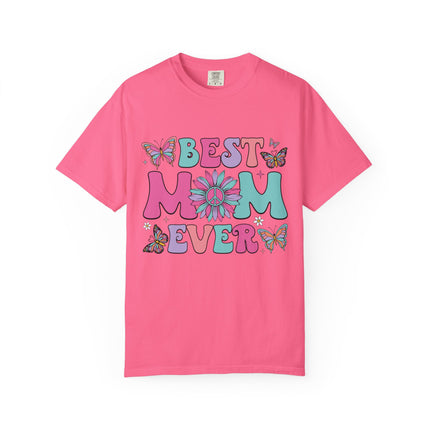 Butterfly Bloom Best Mom Ever Tee