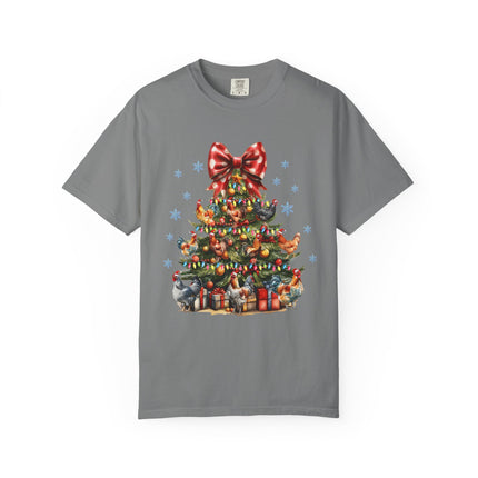 Cluckmas Tree Tee