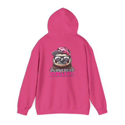 Bruh Sloth Attitude Hoodie