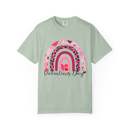 Valentine Rainbow Hearts Tee