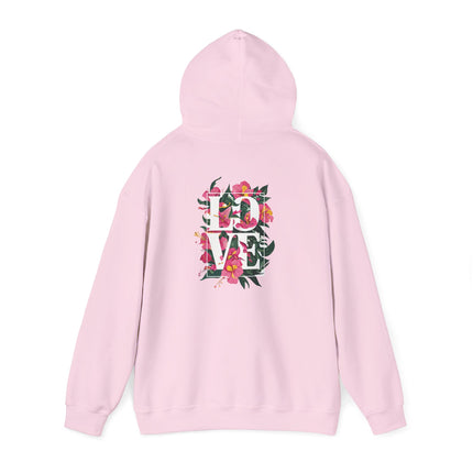 Floral Love Statement Hoodie