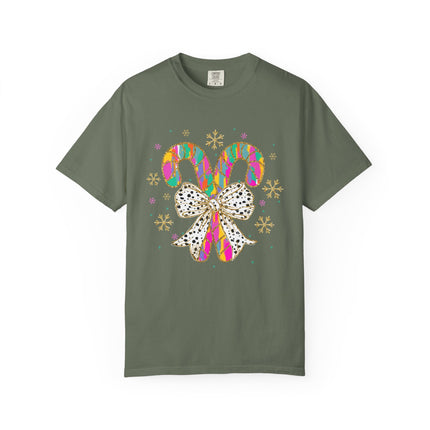 Neon Candy Cane Pop Tee