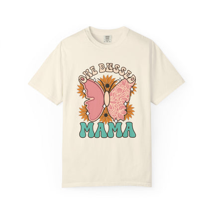 Blessed Mama Butterfly Tee