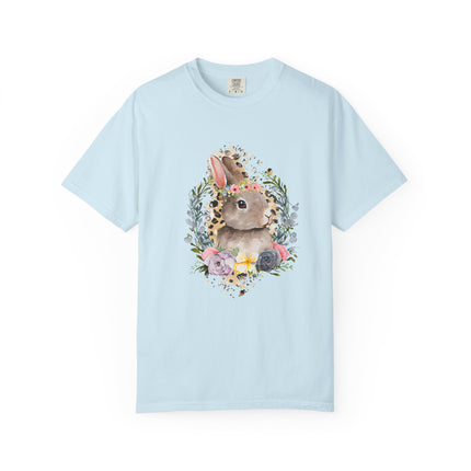 Leopard Floral Bunny Tee