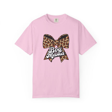 Boy Mama Leopard Bow Tee