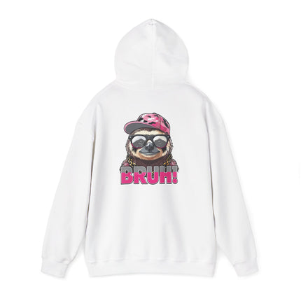 Bruh Sloth Attitude Hoodie