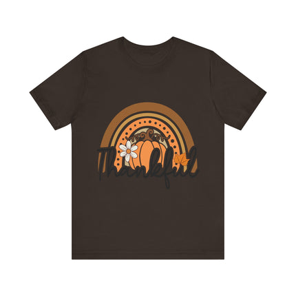 Thankful Rainbow Pumpkin Tee