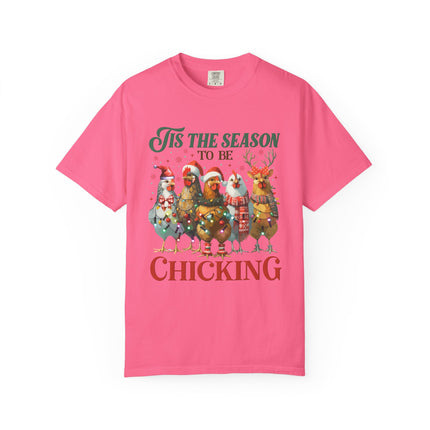 Chicking Around Christmas Tee
