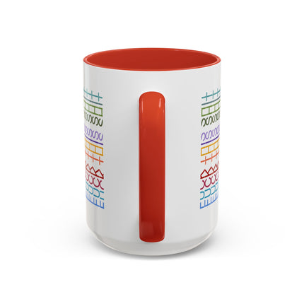 F.T.S. Hidden Message Accent Mug