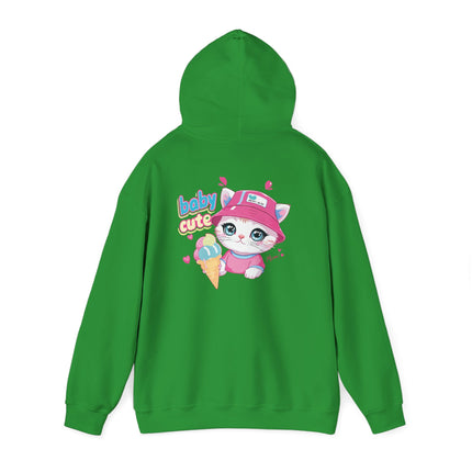 Ice Cream Kitty Hoodie