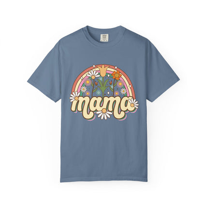 Floral Rainbow Mama Tee