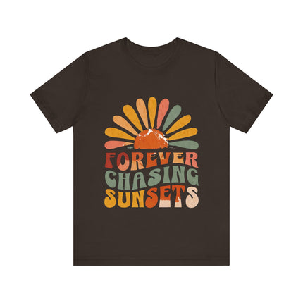 Chasing Sunsets Retro Tee