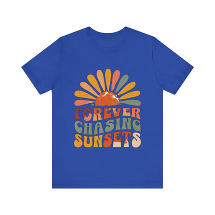 Chasing Sunsets Retro Tee