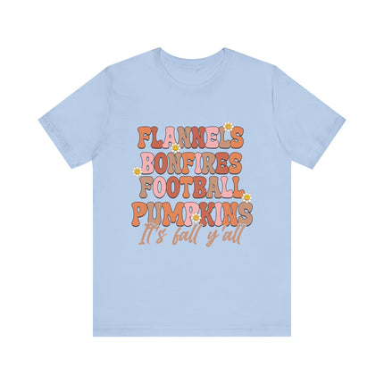 It's Fall Y’all List Tee