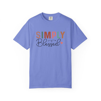 Simply Blessed Tee – A Grateful Heart Looks Good on You