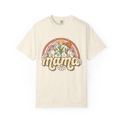 Floral Rainbow Mama Tee