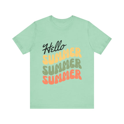 Hello Summer Retro Tee