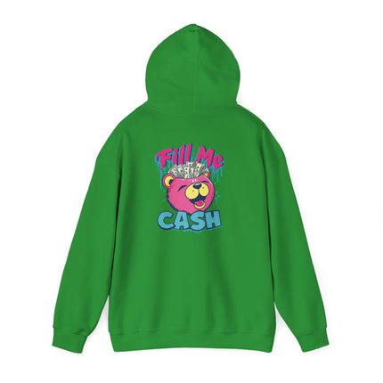 Fill Me Cash Bear Hoodie