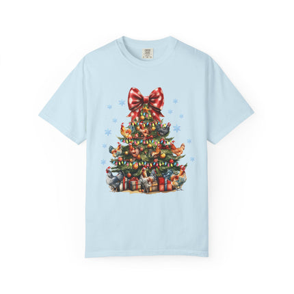 Cluckmas Tree Tee