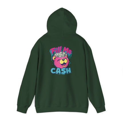 Fill Me Cash Bear Hoodie