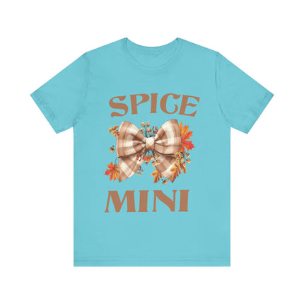 Spice Mini Fall Bow Tee