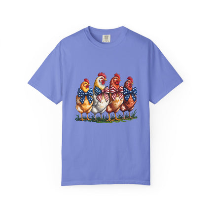 Cluckin' Patriotic Squad Tee