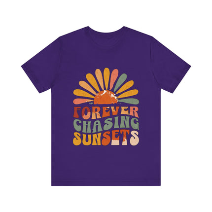Chasing Sunsets Retro Tee