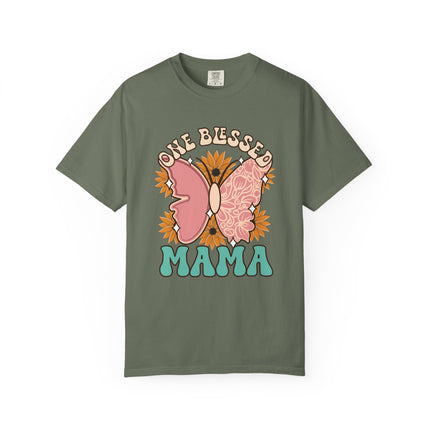 Blessed Mama Butterfly Tee