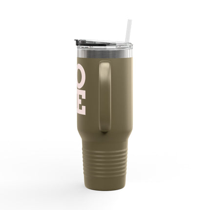 Minimalist LOVE Insulated Travel Mug – 40oz
