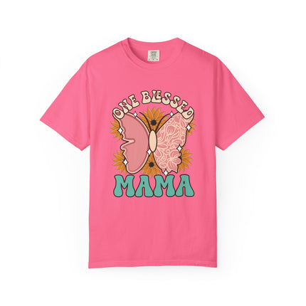 Blessed Mama Butterfly Tee