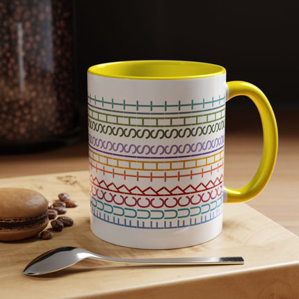 F.T.S. Hidden Message Accent Mug