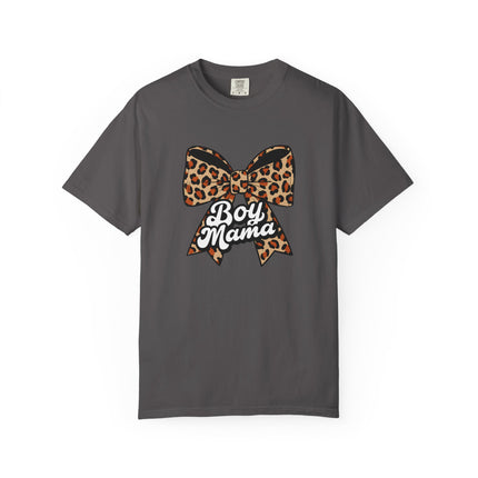 Boy Mama Leopard Bow Tee
