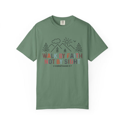 Walk by Faith Scripture Tee