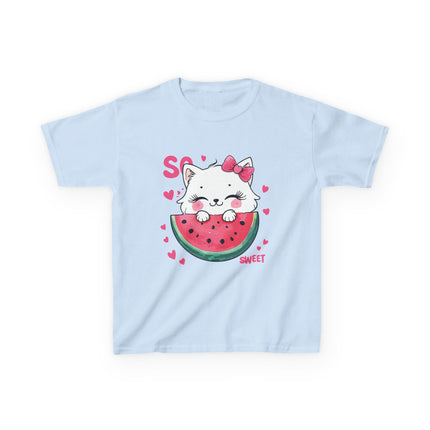 So Sweet Kitty Watermelon Kids T-Shirt