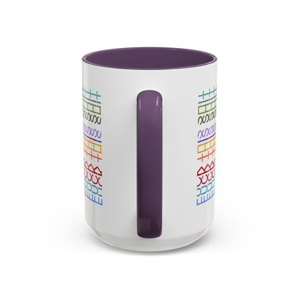 F.T.S. Hidden Message Accent Mug