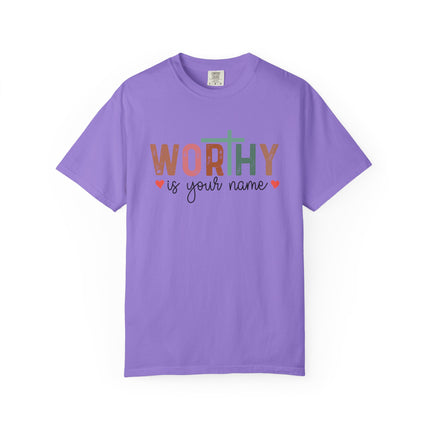 Worthy Is Your Name Cross Tee