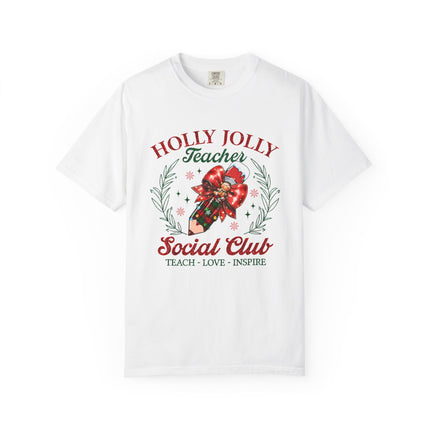 Holly Jolly Teacher Tee