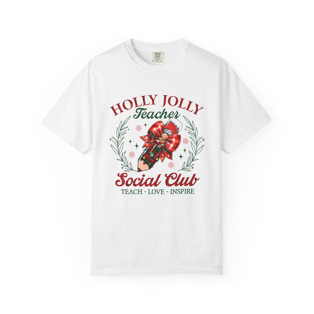 Holly Jolly Teacher Tee