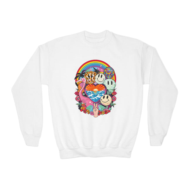 Groovy Vibes Youth Sweatshirt