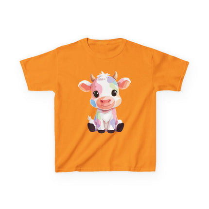 Rainbow Moo Moo Kids T-Shirt
