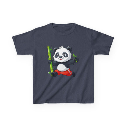 Happy Panda Bamboo Kids T-Shirt