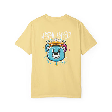 Work Hard Crowned Bear Tee