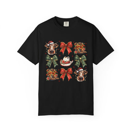 Western Christmas Icons Tee