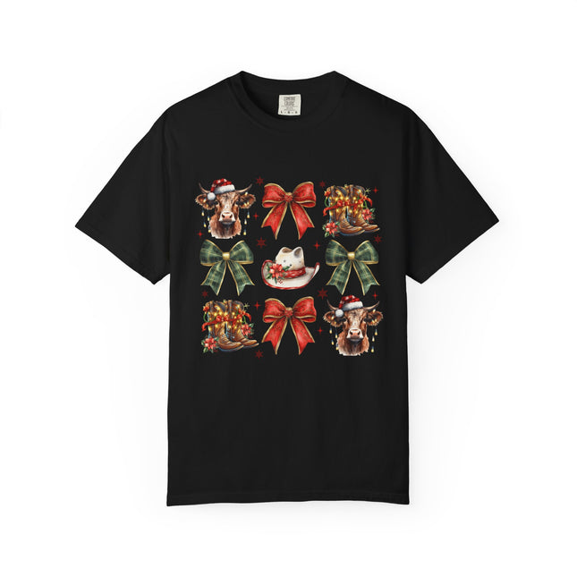 Western Christmas Icons Tee