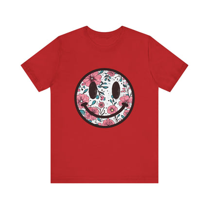 Floral Smiley Tee