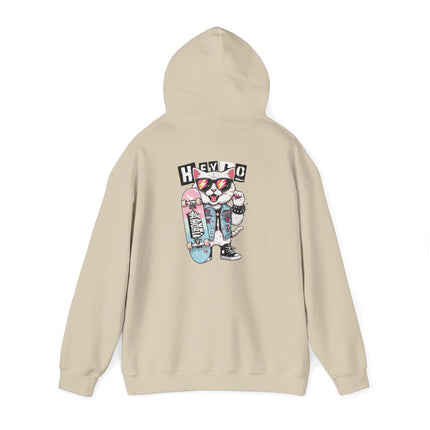 Skater Cool Cat Hoodie