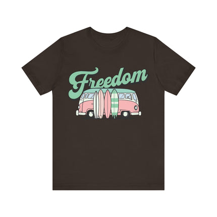 Retro Freedom Surf Van Tee