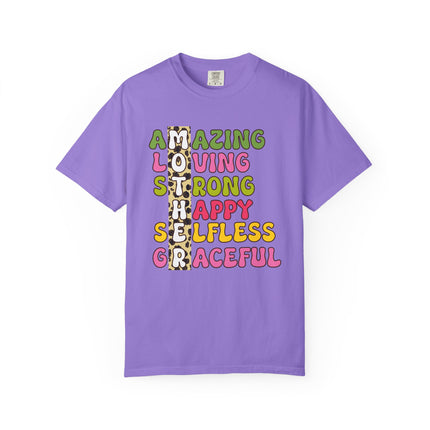 Mother Acronym Leopard Tee