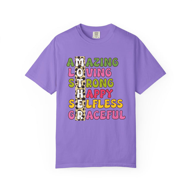 Mother Acronym Leopard Tee