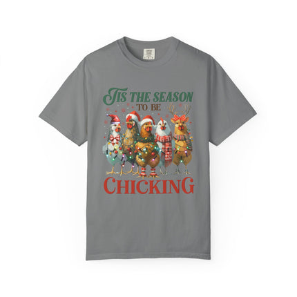 Chicking Around Christmas Tee